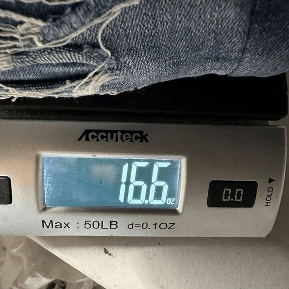 American Eagle Womens Curvy Hi-Rise Jegging 2 Short Distressed Stretch Destroyed - Picture 14 of 14